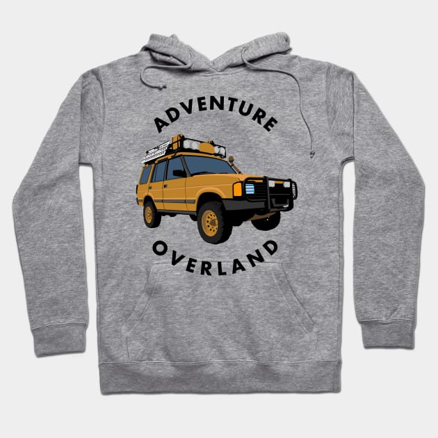 Adventure Overland Discovery Hoodie by BadgeWork